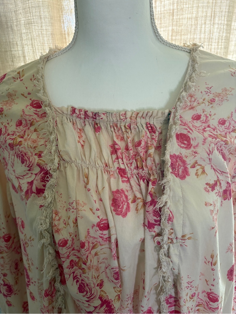 Magnolia Pearl rose print blouse